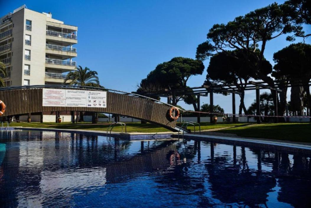S'Abanell Central Park Blanes Buitenkant foto